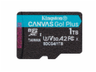 Kingston Canvas Go Plus A2/Micro SDXC/1TB/UHS-I U3 / Clas...