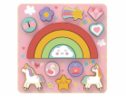 2Kids Toys Balanční puzzle Unicorn 2 v 1