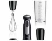 Braun MultiQuick 5 Pro ponorný mixér, 1000 W, 25 rychlostí + Turbo, ergonomická rukojeť, EasyClick Plus, černá