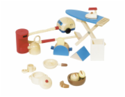 Goki Dřevěné doplňky do domečku pro panenky