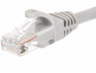 Patch kabel NetRack cat.6 RJ45 0,5 MB litý šedý (BZPAT0P56)