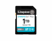Kingston Canvas Go! Plus - Paměťová karta flash - 1 TB - Video Class V30 / UHS-I U3 / Class10 - SDXC UHS-I