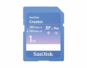 SanDisk Creator - Paměťová karta flash - 1 TB - Video Class V60 / UHS-II U3 / Class10 - SDXC UHS-II