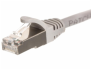 NETRACK BZPAT20F5E patch cable RJ45 snagless boot Cat 5e FTP 20m grey