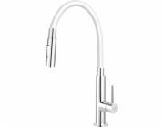 Kuchyňská baterie Ferro Zumba Slim 2F stojatá bílá 9BZA43W)