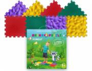 Wader Polesie 57240 Modulární ortopedická masážní podložka ORTHO PUZZLE Forest