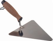 AWTools AWTOOLS TROJÚHELNÁ NEREZOVÁ HLADÍČKA 180mm KORKOVÁ RUKOJEŤ