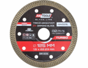 AWTOOLS DIAMANTOVÁ BLADE 125x22,2 / TURBO THIN BLACK LINE