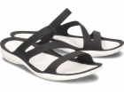 Crocs Crocs Swiftwater - Dámské žabky - 203998 ČERNÁ/BÍLÁ...