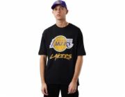 New Era New Era NBA Los Angeles Lakers Script Mesh Tričko 60284737 černé L
