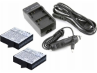 Cameron Sino Charger Kit + 2x baterie Az16-1 Xiaomi Yi 2