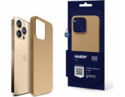 Pouzdro 3MK Hardy Silicone MagCase Dark Gold na iPhone 15 Pro