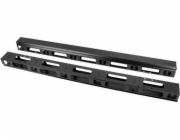 Lanberg Organizér kabelů pro volně stojící skříně FF01/FF02 27U 2ks. (AK-1207-B)
