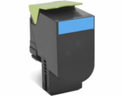 Originální azurový toner Lexmark 70C2HCE (70C2HCE)