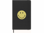 Zápisník Moleskine MOLESKINE L (13x21 cm), Smajlík, linko...