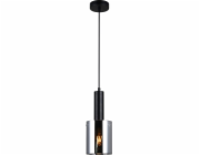 Závěsné svítidlo Italux Kouřové stropní svítidlo do jídelny Italux Sardo PND-5581-1-BK+SG