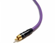 Melodika RCA (Cinch) - RCA (Cinch) Kabel 0,75m fialový