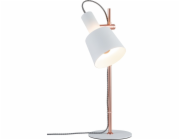 Paulmann Neordic Haldar Stolní lampa Stolní lampa Max. 1x20W E14 230V Bílá/měděná matná kov