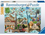 Puzzle Ravensburger 5000 dílků Velké město