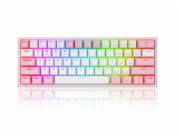 REDRAGON Klávesnice Fizz Pro K616 RGB Hotswap Box, červená (K616-RGB)