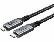 Kabel USB MicroConnect USB-C – USB-C 5 m černý (USB3.2CC5)