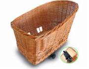 Basil Zadní přepravní košík PASJA pro zvířata 50cm upínací zařízení systému SENNA, proutěný lak přírodní (BAS-54017)