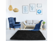 Strado Shaggy Strado 200x200 BlackSky Koberec do obývacího pokoje (černý)