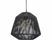 Závěsná lampa Atmosphera Black Jily Černá závěsná lampa 29 cm