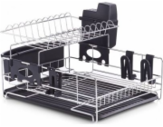 Zeller Zeller, odkapávač na nádobí, kov, 49x40x29cm