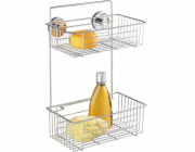 Wenko obdélníkový chromový sprchový koš (5443)