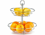 Zeller Zeller, Kovový koš na ovoce, 2patrový, 26x29cm