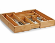 Zeller Zeller, Nastavitelná bambusová vložka do zásuvky, 35x4cm