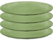 Koziol Sada 4 talířů Club 260mm Nature Leaf Green 5005703