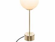 Atmosphera Stolní lampa Dris Gold Night Light Skleněné stínidlo
