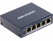 Přepínač Hikvision L2, Unmanaged, 4 1000M POE+1
