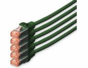 Digitus Patchcord CAT5e, S-FTP, 10m, 5 ks (DK-1644-100-G-5)