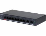 Switch Dahua Technology DAHUA Switch||CS4010-8ET-110|Typ L2|Desktop/podstavec|PoE porty 8|DH-CS4010-8ET-110