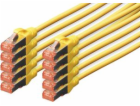 Digitus Patchcord CAT6, S-FTP, 3m, 10 ks (DK-1644-030-Y-10)