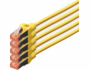 Digitus Patchcord CAT5e, S-FTP, 10m, 5 ks (DK-1644-100-Y-5)