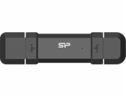 Silicon Power DS72 USB paměť 250 GB USB Type-A / USB Type-C 3.2 Gen 2 (3.1 Gen 2) Černá
