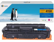 G&G toner G&G kompatibilní toner s HP W2033X, NT-PH2033XFM, HP 415X, purpurová, 6000s, vysoká kapacita