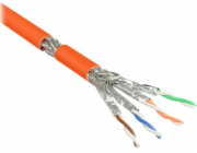Dobré připojení RJ-45/RJ-45 Cat.7 S/FTP oranžová 50m (GC-N0062)