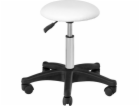 Activeshop Kosmetická taburetka AM-312 bílá univerzální