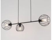 Sigma Závěsné svítidlo na pásku Madam 32370 černé závěsné svítidlo kovové tyče