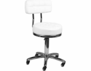 Activeshop Kosmetická taburetka AM-877 bílá univerzální