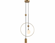 Italux Závěsná lampa Trosti PND-428892-BRO Italux pro kuchyňskou mosaz