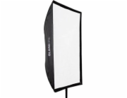 GlareOne obdélníkový deštník Softbox 80x120cm s difuzorem pro reportérské lampy