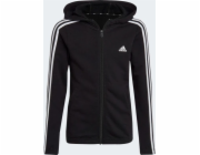 Mikina Adidas adidas Essentials 3 Stripes s kapucí na zip Jr IC3634