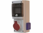 Podvodný rozvaděč vybavený 1X16A/380V 3P+N+E 2X230V (632,1W)