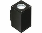 Azzardo nástěnné svítidlo Horní spodní fasádní nástěnné svítidlo černé AZzardo LIVIO 2 AZ0776